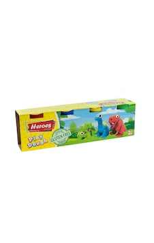 Oyun Hamuru 4 Renk Dinazorlar 5 100 Gram Oyun Hamuru 4 Renk Dinazorlar 5 100 Gram