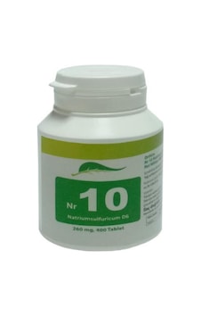 Schüssler Natrium Sulfuricum Mineral Tuz No.10 Schüssler Natrium Sulfuricum Mineral Tuz No.10