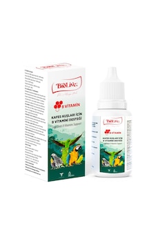 Biolive Kuşlar için Tüy Dökülmesine Karşı B Vitamin Desteği 50 ML Biolive Kuşlar için Tüy Dökülmesine Karşı B Vitamin Desteği 50 ML