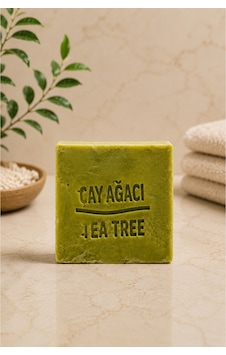 2'li Doğal Çay Ağacı Sabunu 120-140 Gr El Yapımı Bitkisel Yüz, Vücut Ve Saç Temizleme Sabunu - 62750023 Diğer 2'li Doğal Çay Ağacı Sabunu 120-140 Gr El Yapımı Bitkisel Yüz, Vücut Ve Saç Temizleme Sabunu - 62750023 Diğer
