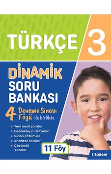 3 Sınıf Türkçe Dinamik Soru Bankası Tudem Yayınları 3 Sınıf Türkçe Dinamik Soru Bankası Tudem Yayınları