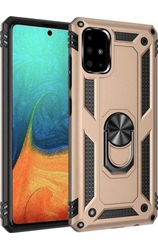 Galaxy A51 Kılıf Zore Vega Kapak Gold Galaxy A51 Kılıf Zore Vega Kapak Gold