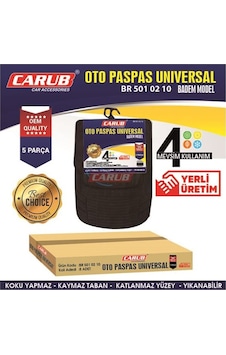 Unıversal 5 Parça Paspas Siyah Badem Model 1 Ad Unıversal 5 Parça Paspas Siyah Badem Model 1 Ad