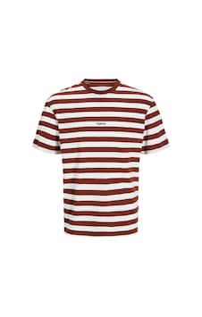 Jack & Jones Vesterbro Newton Erkek Kırmızı Tişört 12265748-brb