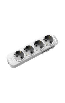 Elbi 4'lü Topraklı Grup Priz Klemensli