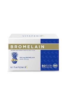 Vitafenix Bromelain 500mg 60 Kapsül Vitafenix Bromelain 500mg 60 Kapsül