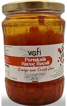Portakallı Havuç Reçeli 700 Gr-7702 Portakallı Havuç Reçeli 700 Gr-7702