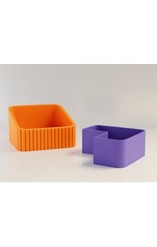 3d Baskı Fıstık Kasesi - Çift Hazneli Kabuk Ayırıcı Sunum Kasesi - Turuncu Mor 3d Baskı Fıstık Kasesi - Çift Hazneli Kabuk Ayırıcı Sunum Kasesi - Turuncu Mor