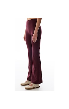 Penti Bordo İspanyol Paça Flare Soft Feel Yumuşak Dokulu Tayt