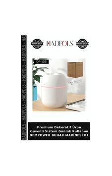 Premium Dekoratif Ürün Güvenli Sistem Günlük Kullanım Dempower Buhar Makinesi B1 Premium Dekoratif Ürün Güvenli Sistem Günlük Kullanım Dempower Buhar Makinesi B1