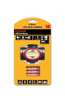 Kodak Headlamp 5w Led Kafa Lambası-3 Adet Pil