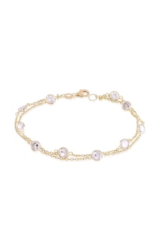 Emılıano Jewellery Silver 925 Ayar Zirkon Taşlı Tiffany Bileklik Gümüş - Rose Gold Emılıano Jewellery Silver 925 Ayar Zirkon Taşlı Tiffany Bileklik Gümüş - Rose Gold