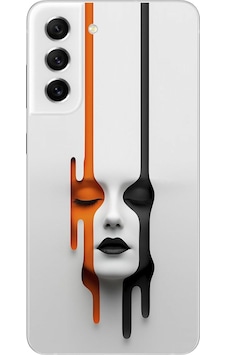 Samsung Galaxy S21 Fe Uyumlu Şeffaf Kılıf Estetik Yüz Tasarımlı Samsung Galaxy S21 Fe Uyumlu Şeffaf Kılıf Estetik Yüz Tasarımlı