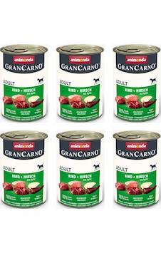 Animonda Gran Carno Sığır Ve Geyikli Köpek Konserve 400 G X 6 Adet Animonda Gran Carno Sığır Ve Geyikli Köpek Konserve 400 G X 6 Adet