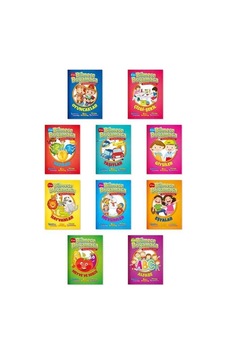 Bilmece Boyama (10 Kitap Set) Kalın Boyama - Bıcırık Yayınları