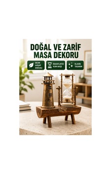 Ahşap Gövdeli Deniz Feneri Formlu Kum Saati 15x2 Rııııı-6-4c7f0 Ahşap Gövdeli Deniz Feneri Formlu Kum Saati 15x2 Rııııı-6-4c7f0