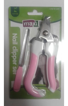 Maxi Life Kedi Köpek Tırnak Makası Törpü Set 16,5 cm