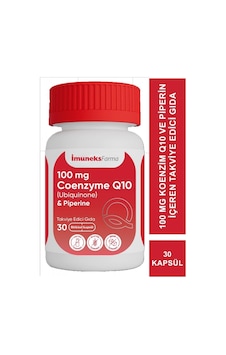 Imuneksfarma Coenzyme Q10 100 Mg 30 Tablet Imuneksfarma Coenzyme Q10 100 Mg 30 Tablet
