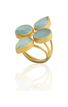 Kadir Jewellery 22 Ayar Altın Kaplama Zirkon Taşlı Kadın Vintage Yüzük Açık Mavi 75425831 Kadir Jewellery 22 Ayar Altın Kaplama Zirkon Taşlı Kadın Vintage Yüzük Açık Mavi 75425831