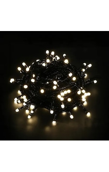10m 100 Led Boncuk Lamba Gün Işığı Siyah Kablo Çok Renkli 10m 100 Led Boncuk Lamba Gün Işığı Siyah Kablo Çok Renkli