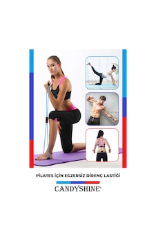 Candyshine Pilates Jimnastik Egzersiz Direnç Lastik Yoga Spor Kondisyon Candyshine Pilates Jimnastik Egzersiz Direnç Lastik Yoga Spor Kondisyon
