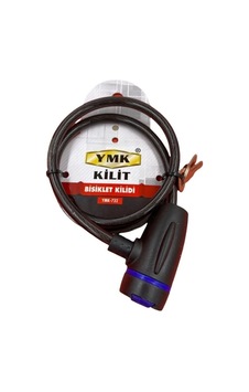 Ymk-732 Bisiklet Kilidi 65cm Beyaz - Siyah Ymk-732 Bisiklet Kilidi 65cm Beyaz - Siyah