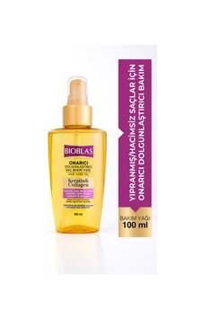 Keratin Kolajen Onarıcı Dolgunlaştırıcı Saç Bakım Yağı 100 Ml Keratin Kolajen Onarıcı Dolgunlaştırıcı Saç Bakım Yağı 100 Ml
