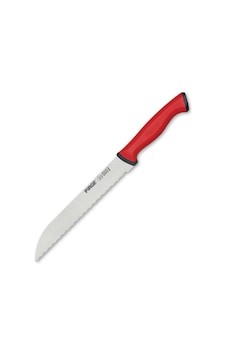 Pirge Duo Ekmek Bıçağı Pro 17,5 Cm Kırmızı Pirge Duo Ekmek Bıçağı Pro 17,5 Cm Kırmızı