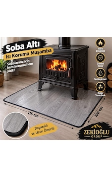 Ahşap Desenli Dikili Soba Altı Muşamba 100 X 115 Cm Isı Koruyucu Soba Altı Örtüsü Ahşap Desenli Dikili Soba Altı Muşamba 100 X 115 Cm Isı Koruyucu Soba Altı Örtüsü