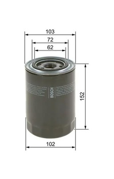 Bosch 09864b7036 Yag Filtresi 1230a154 1269907 2446r332d11 Bosch 09864b7036 Yag Filtresi 1230a154 1269907 2446r332d11