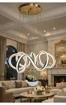 Deniz Yıldızı 2 Toplu Led Avize Altın - Gold Deniz Yıldızı 2 Toplu Led Avize Altın - Gold