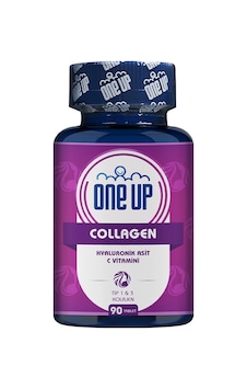 One Up Collagen Hyaluronic Acid 90 Tablet Aromasız One Up Collagen Hyaluronic Acid 90 Tablet Aromasız