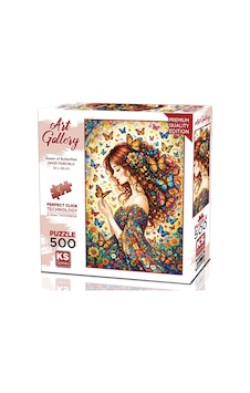 Ks Games 500 Parça Kelebekler Kraliçesi Queen Of Butterflies Puzzle - 20106 Ks Games 500 Parça Kelebekler Kraliçesi Queen Of Butterflies Puzzle - 20106