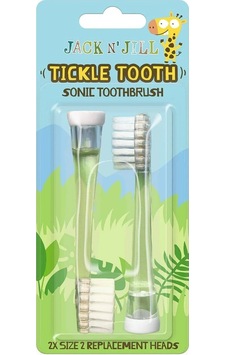 Jack N Jill Tickle Tooth Sonic Diş Fırçası Yedek Başlıkları Jack N Jill Tickle Tooth Sonic Diş Fırçası Yedek Başlıkları