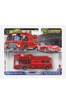 Hot Wheels Premium 1/64 Car Culture Team Transport Ferrari 250 Gt0 / Fiat Bartoletti Hot Wheels Premium 1/64 Car Culture Team Transport Ferrari 250 Gt0 / Fiat Bartoletti