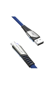 Konfulon Dc16 Micro Usb Kablo 1m 2.4a - Mavi - Konfulon Dc16 Micro Usb Kablo 1m 2.4a - Mavi -