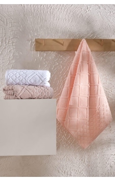 Microcotton %100 Pamuk 3 Lü El Yüz Havlu Seti 50x90 Cm Ultra Yumuşak Yüksek Emici Havlu Renkli