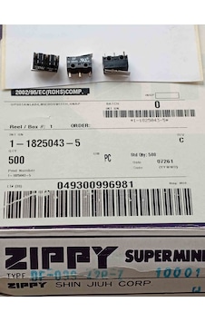 1-1825043-5 Tyco Swich 3 Adet 1-1825043-5 Tyco Swich 3 Adet