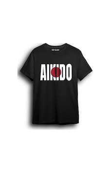 Top Glory Aikido Tişört Özel Tasarım Aikido T-shirt Aw1006 Siyah Top Glory Aikido Tişört Özel Tasarım Aikido T-shirt Aw1006 Siyah
