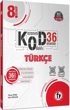 Fi Yayınları 8. Sınıf Türkçe Kod 36 Deneme Fi Yayınları 8. Sınıf Türkçe Kod 36 Deneme
