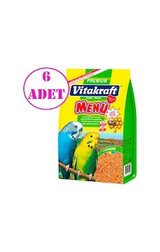 Vitakraft Menü Premium Muhabbet Kuşu Yemi 6 x 500 G Vitakraft Menü Premium Muhabbet Kuşu Yemi 6 x 500 G