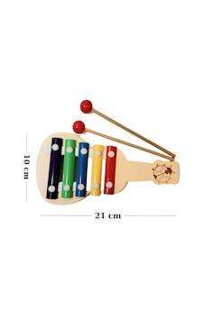 Bak Gel Al Gitar Şeklinde Küçük Ksilofon