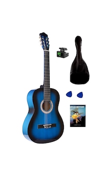Arriva Tam Boy 4/4 Klasik Gitar Seti 39'' Mavi Arriva Tam Boy 4/4 Klasik Gitar Seti 39'' Mavi