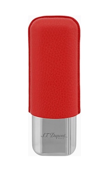 183268 St Dupont 2li Kırmızı Puro Kılıfı 183268 St Dupont 2li Kırmızı Puro Kılıfı