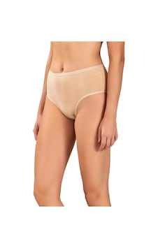 Jiber 652 Kadın Pamuklu Yüksel Bel Bato Bikini Külot 1 Adet Ten Rengi Jiber 652 Kadın Pamuklu Yüksel Bel Bato Bikini Külot 1 Adet Ten Rengi
