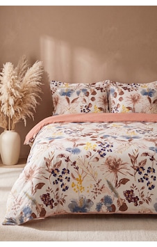 Lily Bej %100 Pamuklu Çift Kişilik Nevresim Takımı - 4 Parça Çok Renkli Lily Bej %100 Pamuklu Çift Kişilik Nevresim Takımı - 4 Parça Çok Renkli