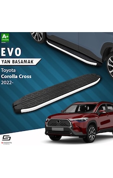 Drstuning S-dizayn Toyota Corolla Cross Evo Aluminyum Yan Basamak 183 Cm 2022 Üzeri