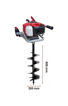 Tomking Ea52p Toprak Burgu Makinası 200 Mm Tomking Ea52p Toprak Burgu Makinası 200 Mm
