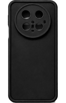 Huawei Mate 70 Uyumlu Kamera Çıkıntılı Mat Silikon Telefon Kılıfı Siyah Huawei Mate 70 Uyumlu Kamera Çıkıntılı Mat Silikon Telefon Kılıfı Siyah