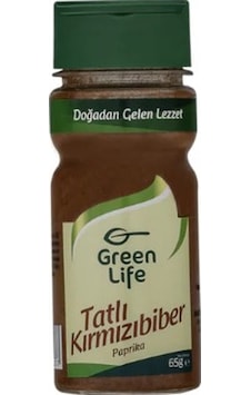 Green Life Tatlı Kırmızı Toz Biber 65 G Green Life Tatlı Kırmızı Toz Biber 65 G